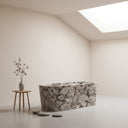 Marble bath tub in Calacatta viola - Image 1