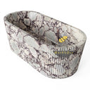 Marble bath tub in Calacatta viola - Image 3