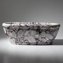 Marble bathroom tub in Calacatta viola - Image 2