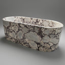 Marble bathroom tub in Calacatta viola - Image 2
