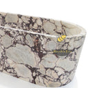 Marble bathroom tub in Calacatta viola - Image 3