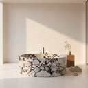 Marble bathroom tub in Calacatta viola - Image 1