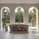 Marble bath tub in Calacatta viola - Image 2
