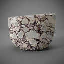 Marble bathroom tub in Calacatta viola - Image 1