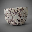 Marble bathroom tub in Calacatta viola - Image 1