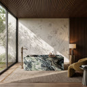 Marble tub in Cipollino Ondulato - Image 1
