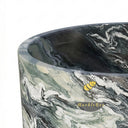 Marble Soaking Tub in Cipollino Ondulato - Image 5