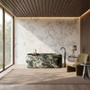 Luxury Marble bathtub in Cipollino Ondulato - Image 1