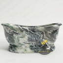 Marble tub in Cipollino Ondulato - Image 7