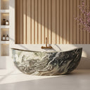Marble bathtubs in Cipollino Ondulato - Image 1