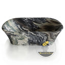Marble tub in Cipollino Ondulato - Image 5