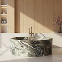 Marble bathtubs in Cipollino Ondulato - Image 2