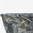Marble bath tub in Cipollino Ondulato - Image 5