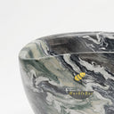 Marble bathroom tub in Cipollino Ondulato - Image 4