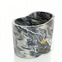 Marble tub in Rosso Luana - Image 5