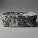 Marble bath tub in Rosso Luana - Image 2