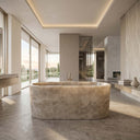 Marble bathtubs in Taj Mahal - Image 1