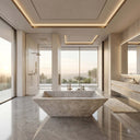Marble bath tub in Taj Mahal - Image 1