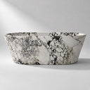 Marble bathtub in Calacatta Monet - Image 3