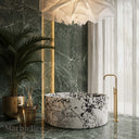 Marble tub in Calacatta Monet - Image 1