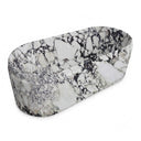 White marble bathtub in Calacatta Monet - Image 6