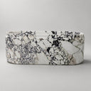 White marble bathtub in Calacatta Monet - Image 3