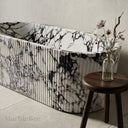 Calacatta monet Bathtub in Calacatta Monet - Image 3