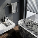 Calacatta monet Bathtub in Calacatta Monet - Image 4