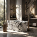 Calacatta monet Bathtub in Calacatta Monet - Image 2