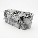 Calacatta monet Bathtub in Calacatta Monet - Image 7