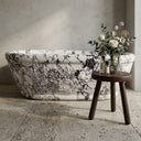 Stone bathtub in Calacatta Monet - Image 3