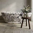 Stone bathtub in Calacatta Monet - Image 2
