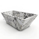 Freestanding marble tub in Calacatta Monet - Image 5