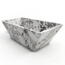 Freestanding marble tub in Calacatta Monet - Image 5