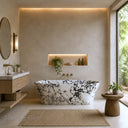 Marble bathtub in Calacatta Monet - Image 2