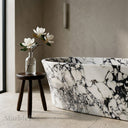 Marble bathtub in Calacatta Monet - Image 3
