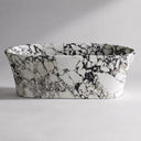 Marble bathtub in Calacatta Monet - Image 4
