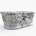 Calacatta monet Bathtub in Calacatta Monet - Image 5