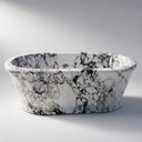 Calacatta monet Bathtub in Calacatta Monet - Image 4