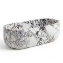 Freestanding marble tub in Calacatta Monet - Image 6