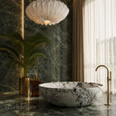 Marble bathtub in Calacatta Monet - Image 1