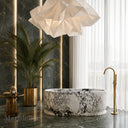 Marble tub in Calacatta Monet - Image 1