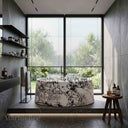 Calacatta monet Bathtub in Calacatta Monet - Image 2