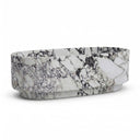 Natural stone bathtub in Calacatta Monet - Image 6
