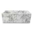 Natural stone bath in Calacatta White Marble - Image 2