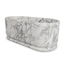 White marble bathtub in Calacatta White Marble - Image 4