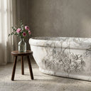 Calacatta Bathtub in Calacatta White Marble - Image 5