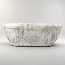 Calacatta Bathtub in Calacatta White Marble - Image 6