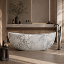 Stone tubs in Calacatta White Marble - Image 1