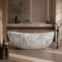 Stone tubs in Calacatta White Marble - Image 1
